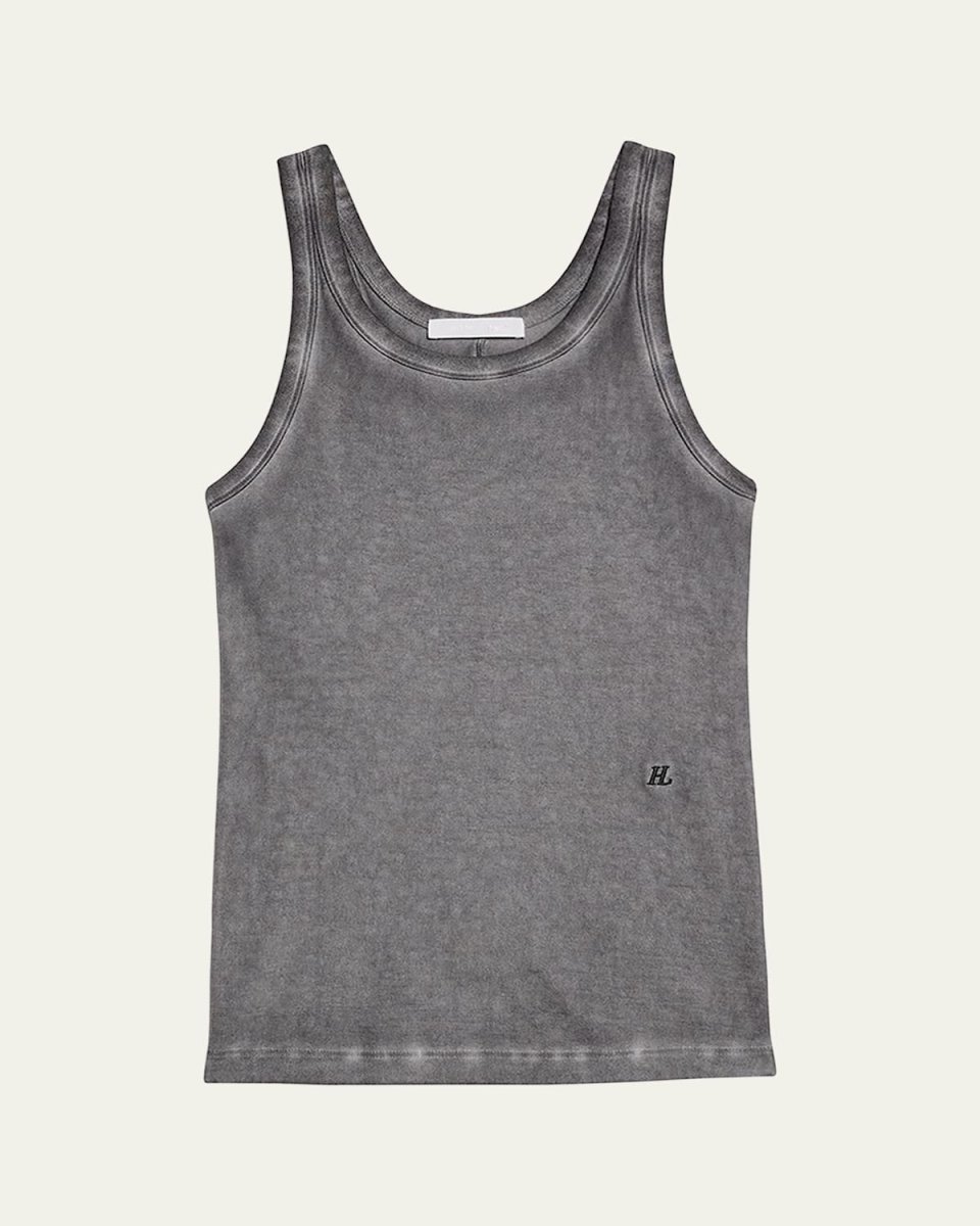 Garment-Dyed Racerback Tank Top